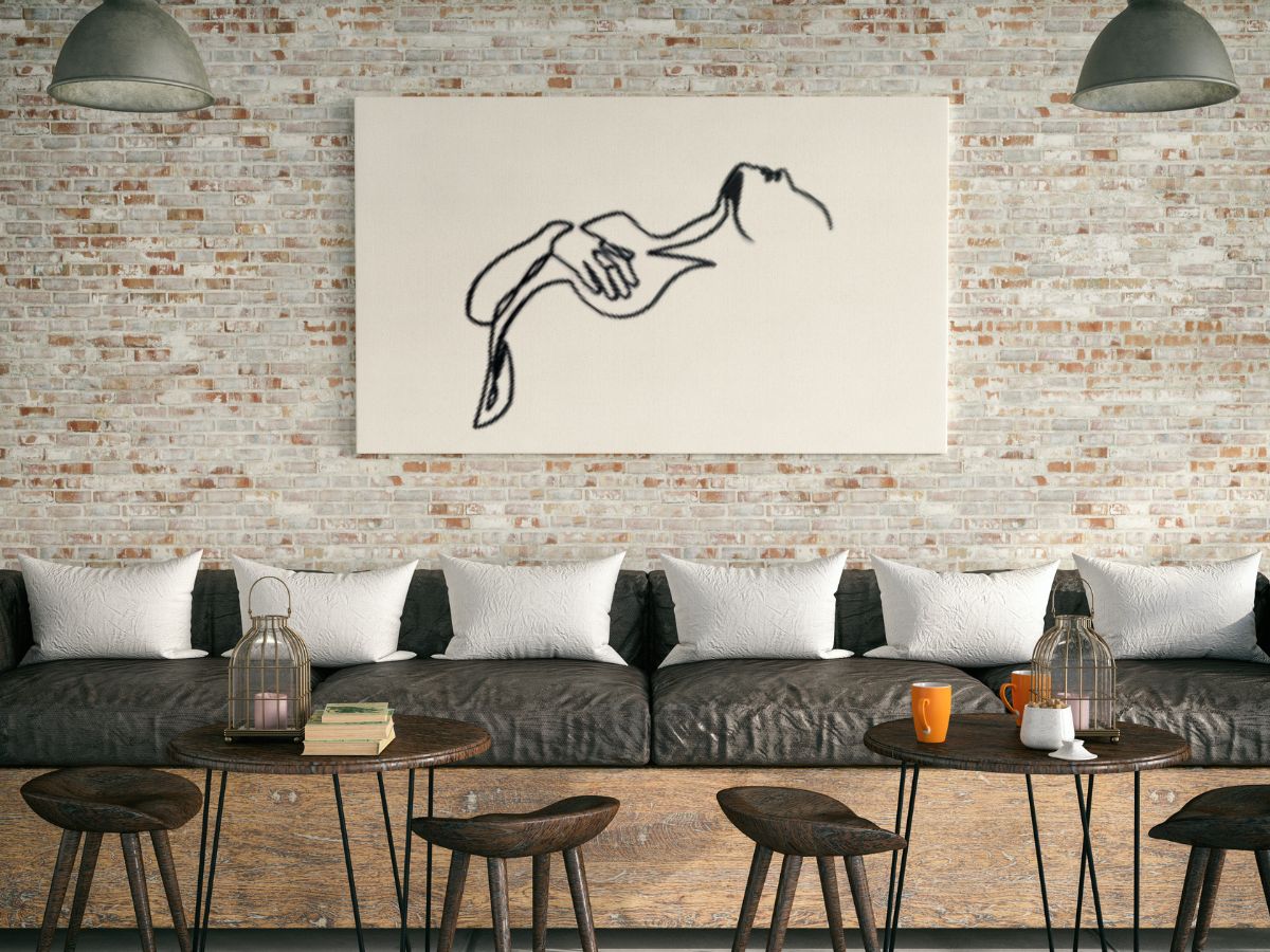 Installazione Arte Murale in Ferro